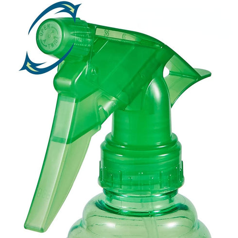 Spray Bottles - 3 Pack, 16 oz Mist/Stream, Bright Colors, Sturdy, Leak Proof for Cleaning, Plants, Hair