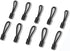 Stayput Black Pull Cords, 10 Pack, Used with Shock Cords & Zippers for Canvas (Sold Separately).