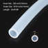 6.6ft 3/8" ID x 9/16" OD Silicone Tubing Clear 10mm x 14mm Industrial Plastic Tubing Pure Silicone Hoses for Pump Siphoning Draining Irrigation Brewing