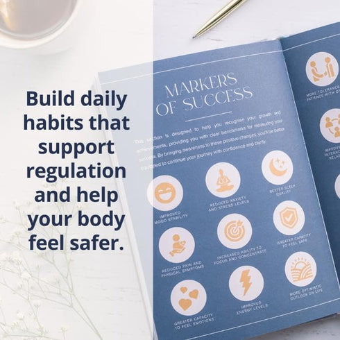 90 Day Mental Health Journal for Anxiety & Self-Therapy for Men and Women. Journal with Guided Prompts for Tracking