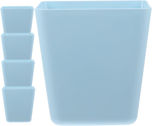 Cabilock 5Pcs Wall-Mounted Storage Baskets Hanging Organizer for Kitchen Bathroom and Office