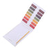 80 Strips Yellow Professional 1-14 Ph Litmus Paper Ph Tester Papers Ph Meters Indicator Paper Water Cosmetics Soil Acidity Test Strips Lab Consumables