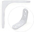Joyangy 8pcs 2 Inch 90 Heavy Duty L Brackets - Degree Wall Mount Right Angle Corner Braces for Shelves, Wood, Cabinets