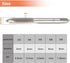 Mesee 6 Pcs Tap Wrench Tool Set - Adjustable T-Handle Ratchet Tap Holder Wrench for Metric Plug T-Taps