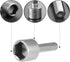 14Pcs Power Nut Driver Drill Bit Set, Chrome-Vanadium Steel, 1/4 inch Hex Shank, Quick Change Socket Wrench Tool