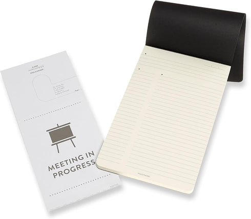 Moleskine PRO Pad, Large Soft Cover, Black, 5" x 8.25", Ruled/Lined, 96 Pages for Writing and Notes