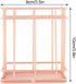 Iron Storage Basket for Makeup Organizer - Small Things Desktop Decor Iron Box Rose Gold