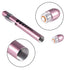 Aokin Pen Light with Pupil Gauge, Reusable LED Medical Penlight for Doctor Nurse, White Light, Teal and Rose Gold