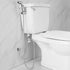 ZLOCYIVHE Set Bidet Sprayer for Toilet Chrome Dual Function Cloth Diaper Washer Wall Mounted Hand Held Bidet Spray Kit