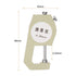 Thickness Gauge 0-20mm | 0.1mm Mechanical Dial Thickness Tester Handheld Measurement Tool Flat Pointed Head for Measure Leather, Paper, Sheet Metal