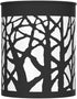 DenicMic (2 Pack) Solar Wall Lights Outdoor Wall Sconce Fence Lighting for Patio Front Door Yard Deck Stair Led Forest
