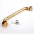 ALDEPO 47Cm) Grab Bars Brass Handicap for Shower, Anti-Slip Safety Support Rails for Bathtub Wall Mount Assist Handrail