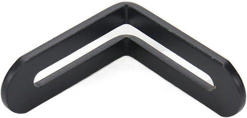 4 (1.9x1.9in Xiaoyztan Pcs Stainless Steel Slotted Corner Braces Reinforced L-Shape Corner Brackets for Furniture