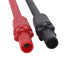 2PCS J30016 Multimeter Test Hook Piercing Probe Kit with 4mm Insulation Connector for Car Repair Test Needle CAT II