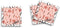 Sticky Notes 12 Pack, Makeup Fashion, 3"x3" 50 Sheets Per Pad, Cute Funny Memo Note Pads for Stationery Journal