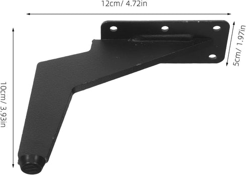 11.5cm 0.5cm PRETYZOOM Metal Sofa Couch Legs Cabinet Replacement Legs Solid Thickened Metal Furniture Feet Height