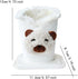 Hfppkn Eyeglass Holder, Pu Leather Glasses Display Stand Plush Lined with Base for Desks, Nightstands