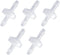 5 Pcs Check Valve Non Return Ozone Resistance PVDF, 1/4 Inch One-Way Check Valve for Fuel Gas