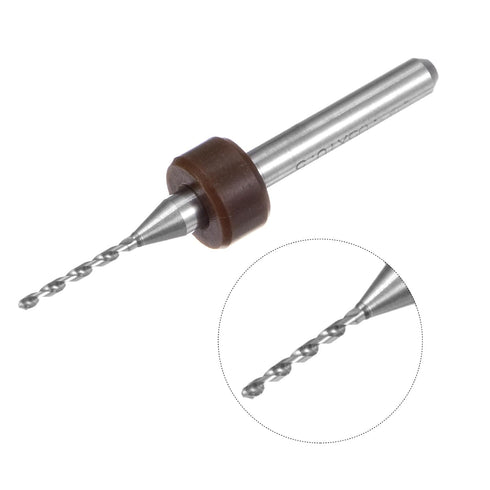 uxcell PCB Drill Bits, 1.05mm Tungsten Carbide Rotary Tool, 5 Pcs for Jewelry CNC Engraving