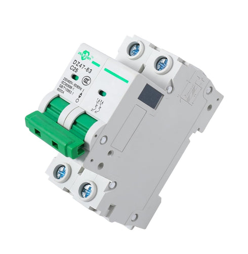 Miniature Circuit Breaker - 3 Pcs 110V/240V MCB DZ47-63 Mini Home Circuit Breaker 2 Pole 16A