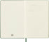 Moleskine Classic Notebook, Hard Cover, Large (5" x 8.25") Plain/Blank, Myrtle Green, 240 Pages