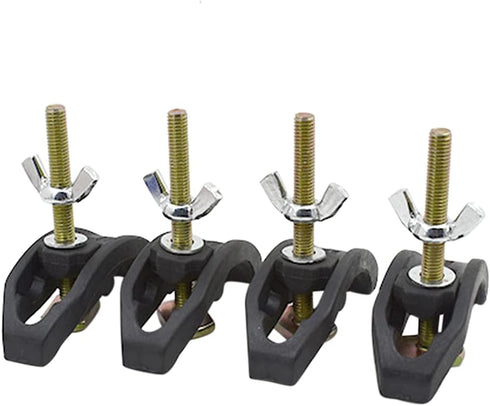 4PCS CNC Arcuate Press Plate Clamp, T Track Hold Down Clamps for Woodworking