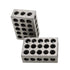 Ultra Precision 1-2-3 Blocks Set with Screw Matched Pair, Hardened Steel Setup Blocks with Plastic Case