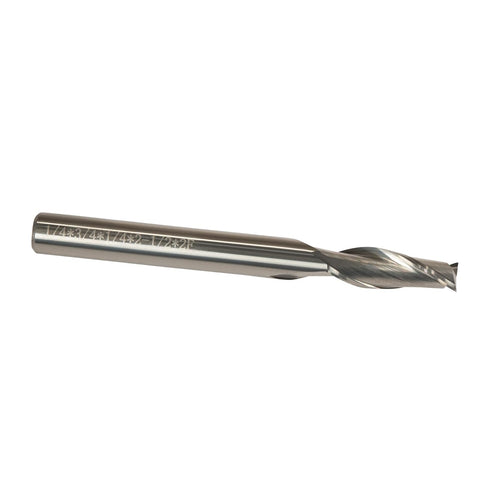 Jasper Tools J601 Standard Carbide Spiral Bit | 1/4-Inch Cutting Diameter and 1-Inch Cutting Length, Industrial Grade