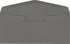 LUXPaper #10 Commercial Flap Business Envelopes | 4 1/8" x 9 1/2" | Smoke Gray | 80lb. Text | 50 Qty