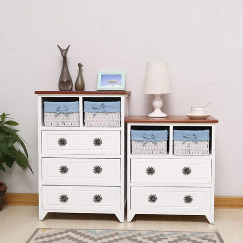 4 Pcs Retro Flower Knobs: Unique Single Hole Drawer Cabinet Handle Hardware for Closet, Cupboard, Furniture Decoration