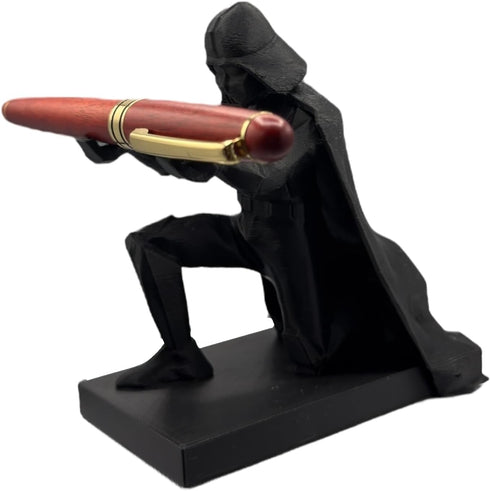 PrintUSA Darth Vadar Pen Holder Desk Office Decor Cool Nerdy Fun Accessories Funny Gadget Great Gift Idea for Father's