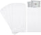 ValBox 3.5x6.5 Money Envelopes, White Kraft #7 Coin Envelopes, Gummed Flap for Cash, Budgeting (Pack of 100)