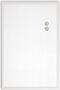 U Brands Farmhouse Dry Erase Board, 20” x 30” with White Frame, Includes Magnets for Office Supplies