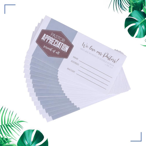 Church Offering Envelopes - Cash Envelopes for Tithes and Offering - Pack of 100 for Pastor Appreciation