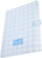 Portable File Holder Binder Folder, Blue, A6, A4, Easy to Use, Organizes Paper