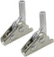 Zerodeko 2pcs Black Sofa Angle Adjuster Hinges for Folding Chairs with 5-Level