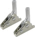 Zerodeko 2pcs Black Sofa Angle Adjuster Hinges for Folding Chairs with 5-Level