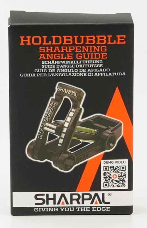 SHARPAL 194H Whetstone Knife Blade Sharpener, Angle Guide for Chisel/Plane Iron Blade Honing, Knife Sharpening Trainer