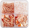 KIDMEN Rosegold Kit, Set of 226pcs Binder Clips, Paper Clips, Push Pins