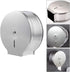 1pc Zerodeko Round Stainless Steel Tissue Storage Rack for Bathroom Easy Install Paper Holder Large Capacity
