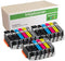 Inkjetcorner Compatible Ink Cartridges Replacement for PGI-250XL CLI-251XL, 18 Pack for iP8720 MG7120 MG7520 MG6320