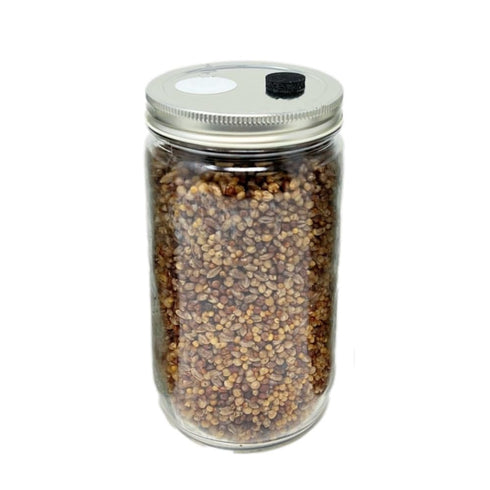 Microppose Self Healing Injection Ports for Mushroom Spawn Bags and Jar Lids, 50-Pack