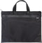 M&G Zipper Pouch with Handle, Large Pocket File Bag for Office Document Storage (Black, 12x15 in)