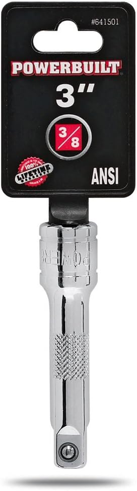 Powerbuilt 641501 3/8" Dr. 3" Extension