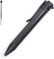 Bolt Action Carbon Fibre Ballpoint Pen with Pocket Clip, Classic Black for Travel, School, Work, and Birthday Gifts