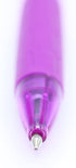 Writon 24 Pack Retractable Ballpoint Pens, Comfort Grip, 1.0mm Medium Point, Purple Ink