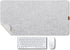 Felt Desk Mat, Non-slip Mouse Pad 31.5"x15.7" for Office Supplies, Desk Accessories for Home and Office (Light Gray)