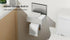 Commercial(1, FORIOUS Toilet Paper Holder with Shelf, Sanitary Napkin Receptacle Tampon Holder, Wall Mount Toilet Paper