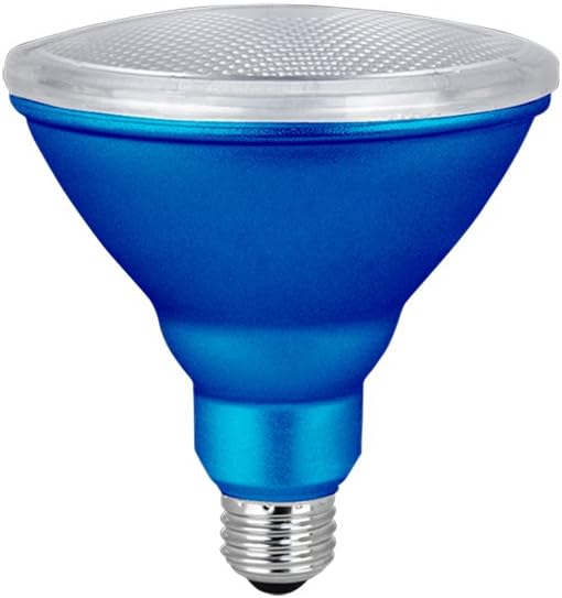 Xtricity LED PAR38 Blue Flood Light Bulbs, 7W, Waterproof, Indoor/Outdoor, E26 Medium Base, Blue (1 Pack)