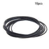 Othmro 10pcs Nitrile Rubber O-Rings, 2.4mm Wire Dia 85mm OD Metric Sealing Nitrile NBR Rubber Washers for Oil or Air Sealing, Professional Plumbing, Car Repair, Air or Gas Connections Black